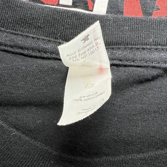 Anvil Men's Motley Crue 2008 Crue Fest T-Shirt - Picture 8 of 9